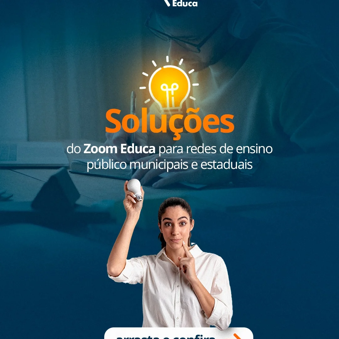 Post do Instagram - Soluções completas para redes públicas de ensino? 🔍 Temos!