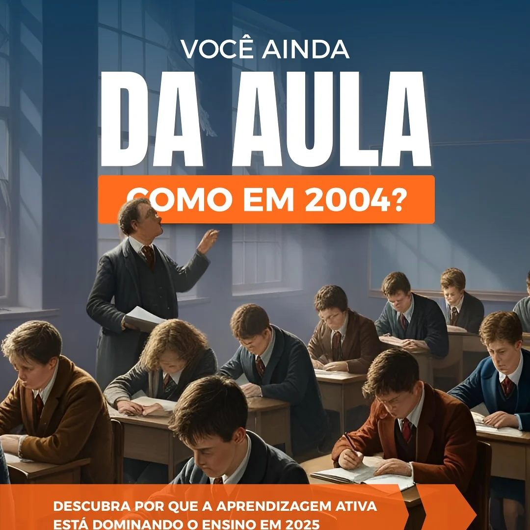 Post do Instagram - 📚 Você ainda ensina como em 2004?