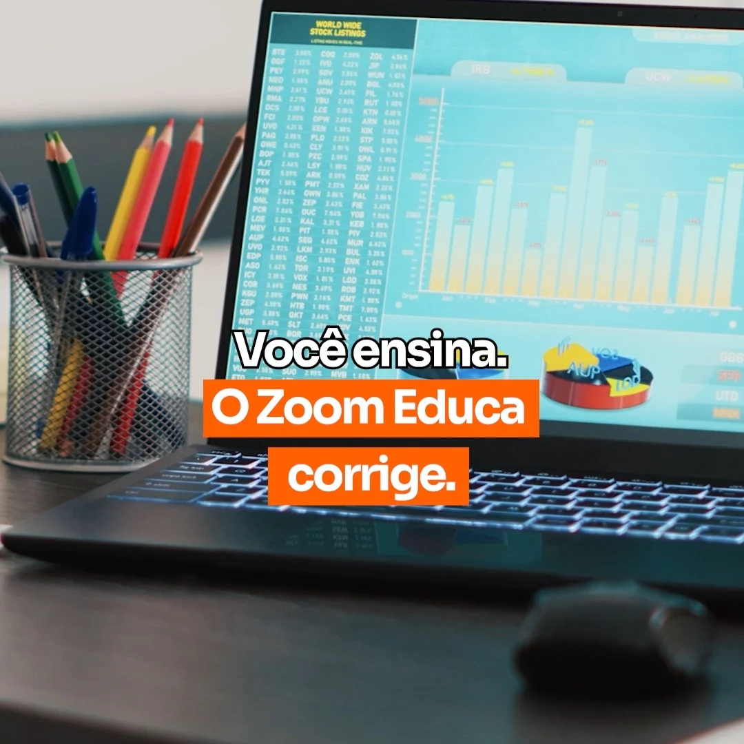 Post do Instagram - ❌ Sua escola ainda perde horas com correção manual? O Zoom Educa é o aliado que vocês precisam para
